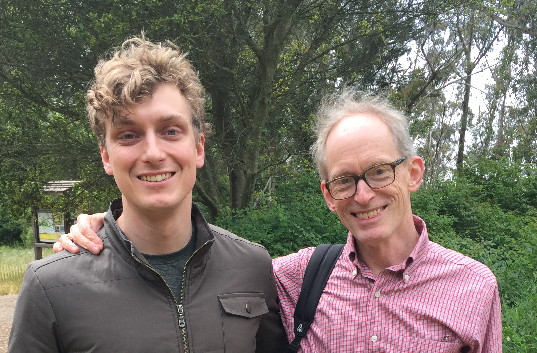 Peter Hayes and Bruce Hayes May 2018