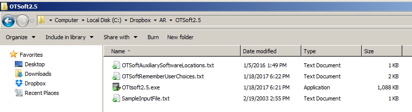 view of folder